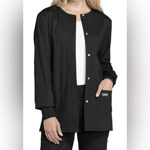 Cherokee size small black scrub jacket